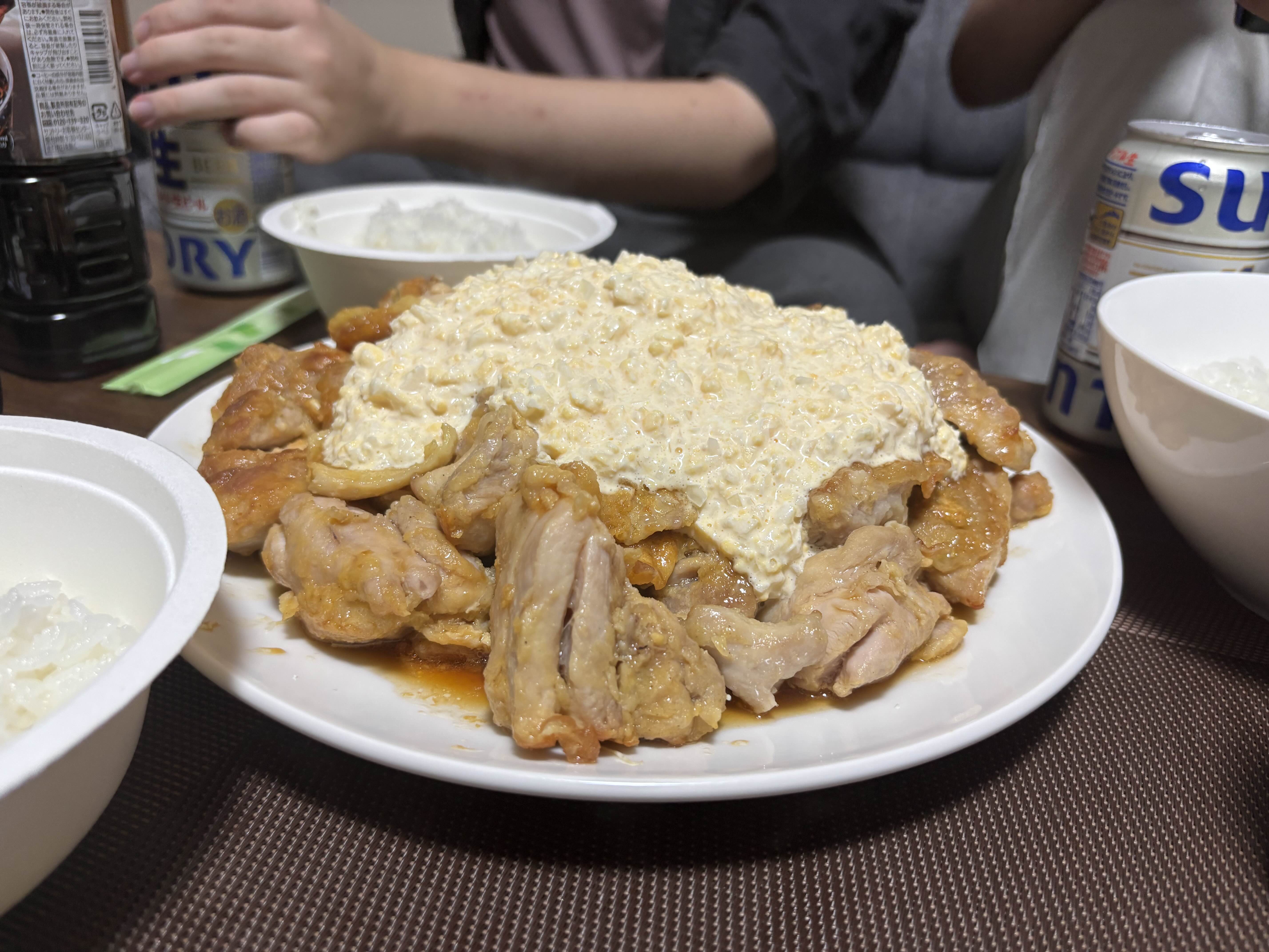 作ったチキン南蛮